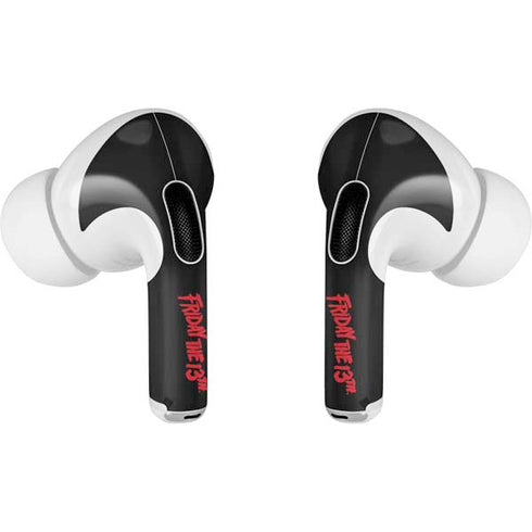 Warner Bros Friday the 13th Doomed AirPods Pro 2nd Gen Skin