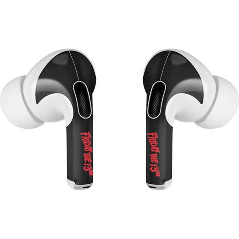 Warner Bros Friday the 13th Doomed Apple AirPods Pro Skin
