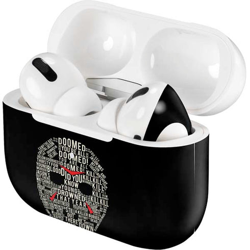 Warner Bros Friday the 13th Doomed Apple AirPods Pro Skin