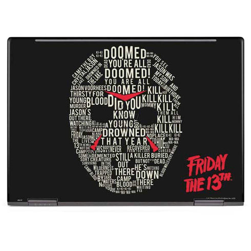 Warner Bros Friday the 13th Doomed HP Envy Skin