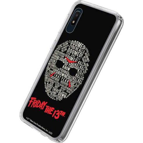 Warner Bros Friday the 13th Doomed Galaxy A10e Clear Case
