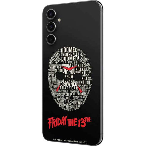 Warner Bros Friday the 13th Doomed Galaxy A14 5G Skin