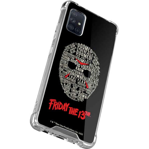 Warner Bros Friday the 13th Doomed Galaxy A51 5G Clear Case