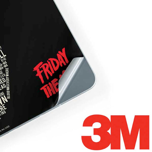 Warner Bros Friday the 13th Doomed Galaxy Book 12in Skin