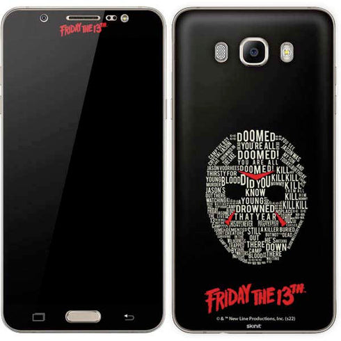 Warner Bros Friday the 13th Doomed Galaxy J7 Skin