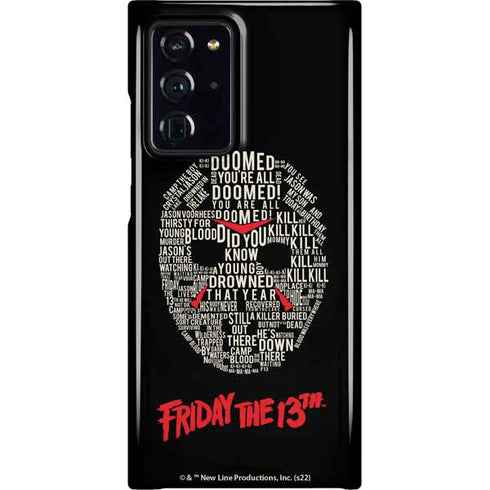 Warner Bros Friday the 13th Doomed Galaxy Note20 Ultra 5G Lite Case