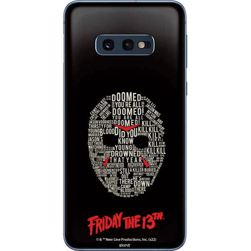 Warner Bros Friday the 13th Doomed Galaxy S10e Skin