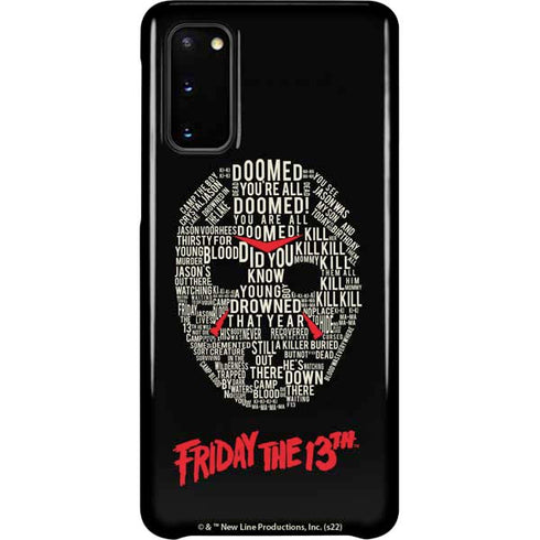 Warner Bros Friday the 13th Doomed Galaxy S20 Lite Case