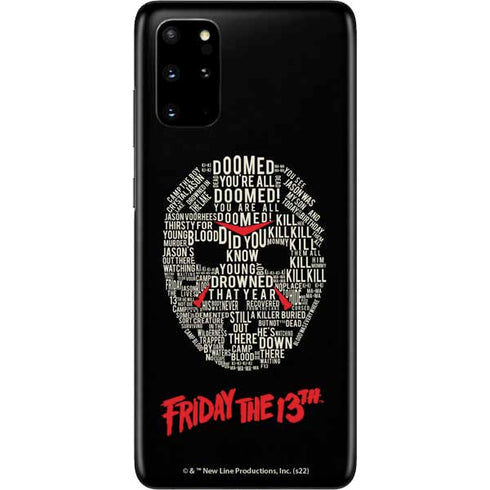 Warner Bros Friday the 13th Doomed Galaxy S20 Plus Skin