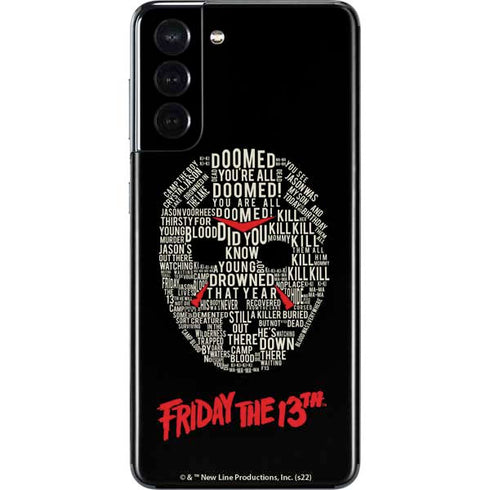 Warner Bros Friday the 13th Doomed Galaxy S21 5G Skin