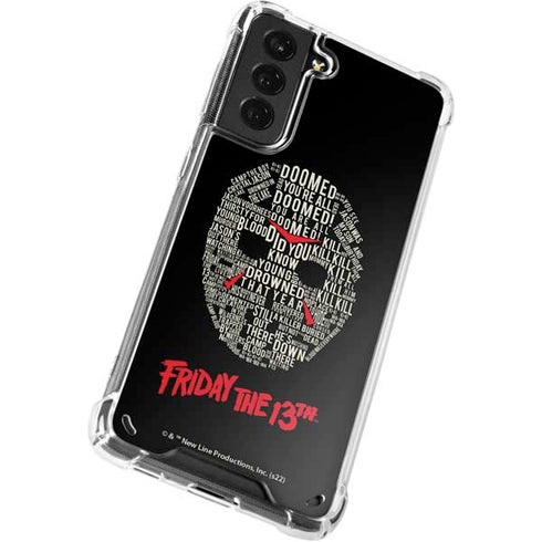 Warner Bros Friday the 13th Doomed Galaxy S21 Plus 5G Clear Case