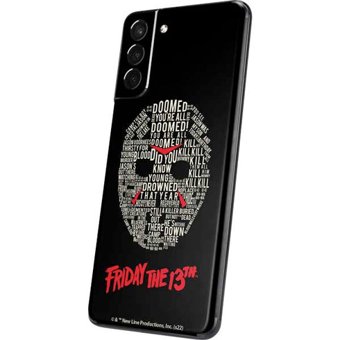 Warner Bros Friday the 13th Doomed Galaxy S21 Plus 5G Skin