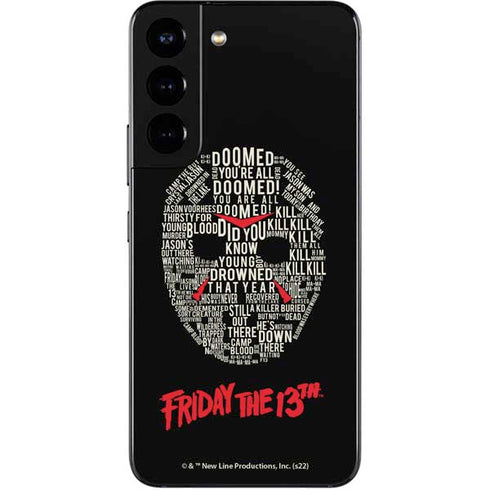 Warner Bros Friday the 13th Doomed Galaxy S22 Skin