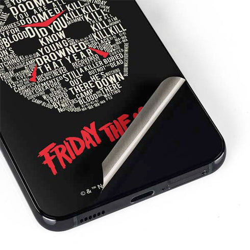 Warner Bros Friday the 13th Doomed Galaxy S22 Skin