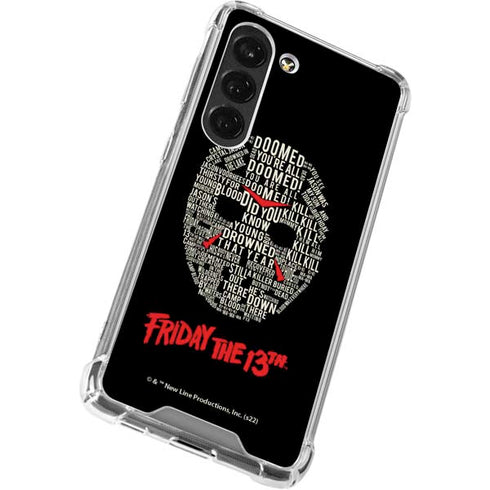 Warner Bros Friday the 13th Doomed Galaxy S23 Clear Case