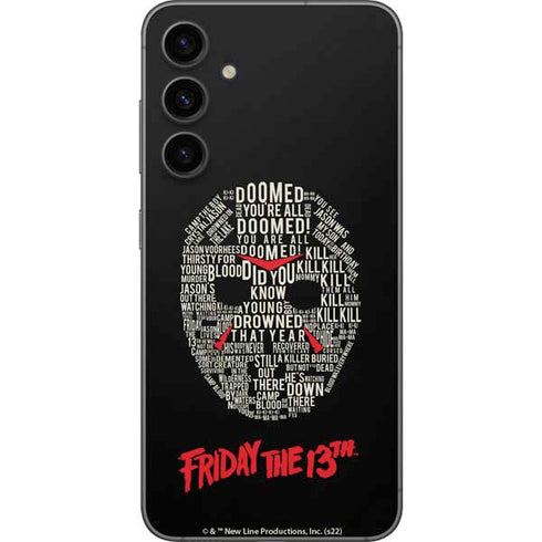 Warner Bros Friday the 13th Doomed Galaxy S23 FE Skin