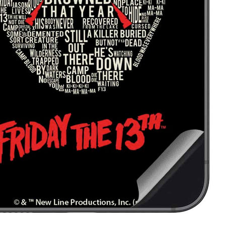 Warner Bros Friday the 13th Doomed Galaxy S23 FE Skin