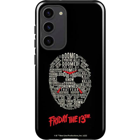 Warner Bros Friday the 13th Doomed Galaxy S23 Plus Pro Case