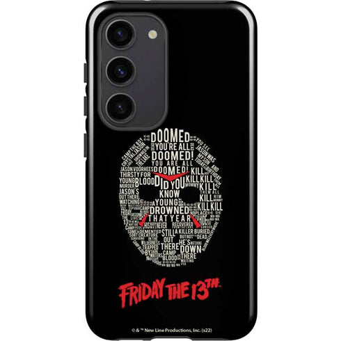 Warner Bros Friday the 13th Doomed Galaxy S23 Pro Case