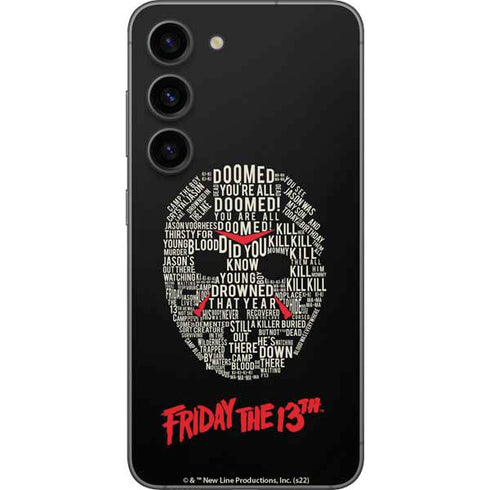 Warner Bros Friday the 13th Doomed Galaxy S23 Skin