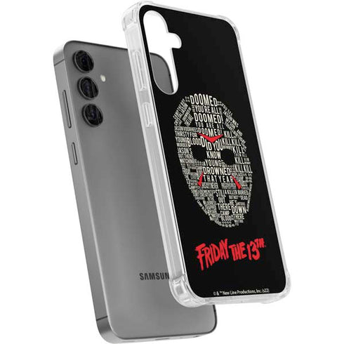 Warner Bros Friday the 13th Doomed Galaxy S24 Plus Clear Case