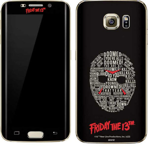 Warner Bros Friday the 13th Doomed Galaxy S7 Edge Skin