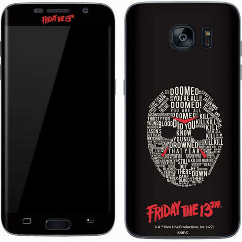Warner Bros Friday the 13th Doomed Galaxy S7 Skin