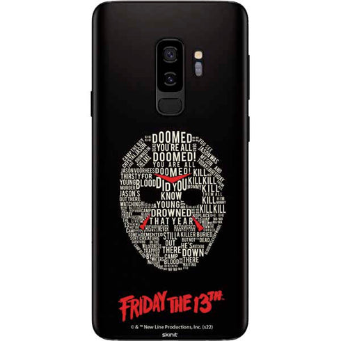 Warner Bros Friday the 13th Doomed Galaxy S9 Plus Skin