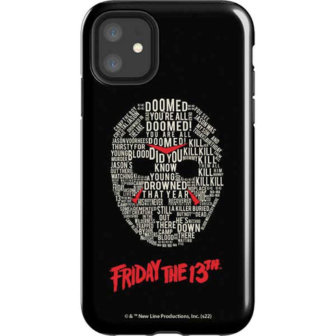Warner Bros Friday the 13th Doomed iPhone 11 Impact Case