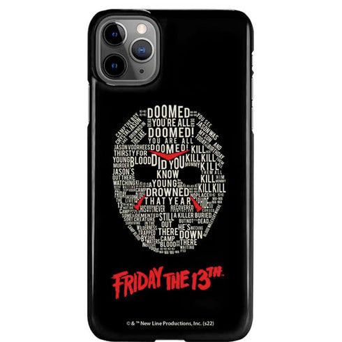 Warner Bros Friday the 13th Doomed iPhone 11 Pro Max Lite Case