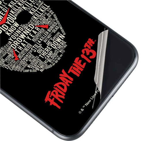 Warner Bros Friday the 13th Doomed iPhone 11 Skin