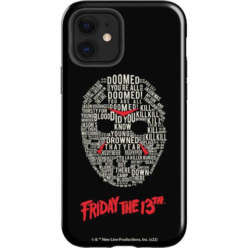 Warner Bros Friday the 13th Doomed iPhone 12 Impact Case