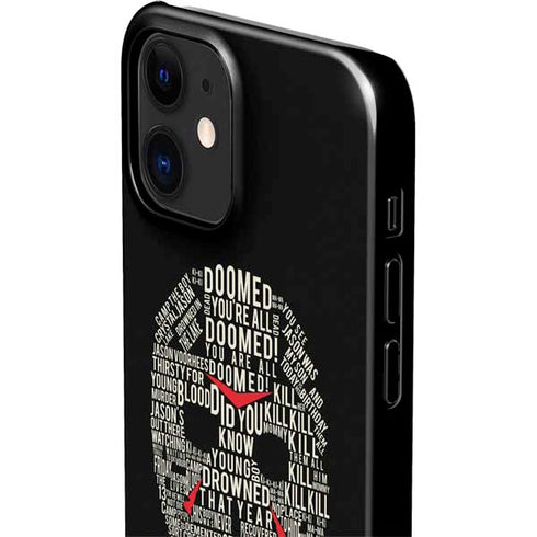Warner Bros Friday the 13th Doomed iPhone 12 Mini Lite Case
