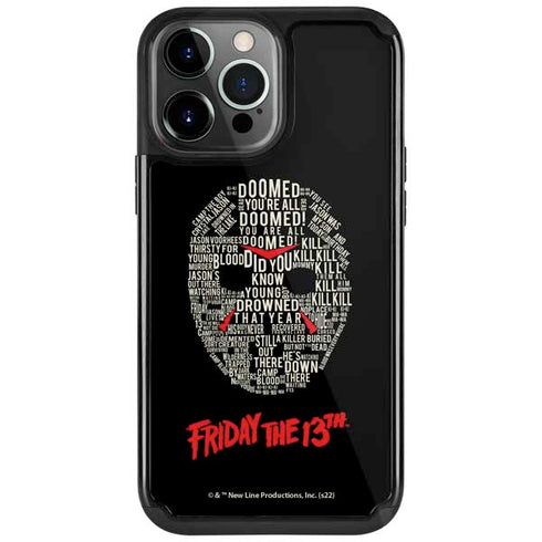 Warner Bros Friday the 13th Doomed iPhone 13 Pro Cargo Case