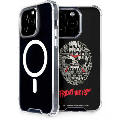 Warner Bros Friday the 13th Doomed iPhone 13 Pro MagSafe Case