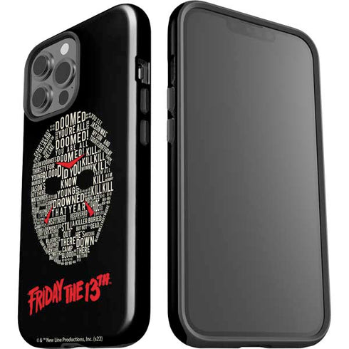Warner Bros Friday the 13th Doomed iPhone 13 Pro Max Impact Case