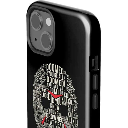 Warner Bros Friday the 13th Doomed iPhone 15 Impact Case