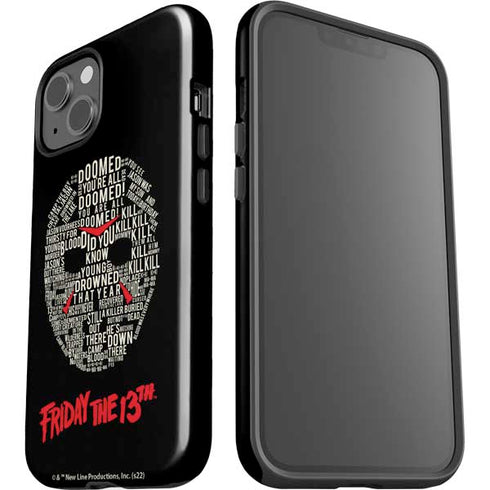 Warner Bros Friday the 13th Doomed iPhone 15 Impact Case