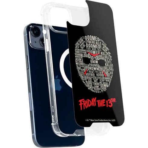 Warner Bros Friday the 13th Doomed iPhone 15 Plus MagSafe Case