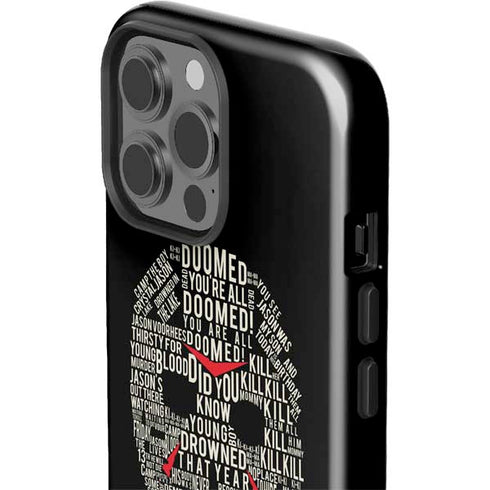 Warner Bros Friday the 13th Doomed iPhone 15 Pro Max Impact Case