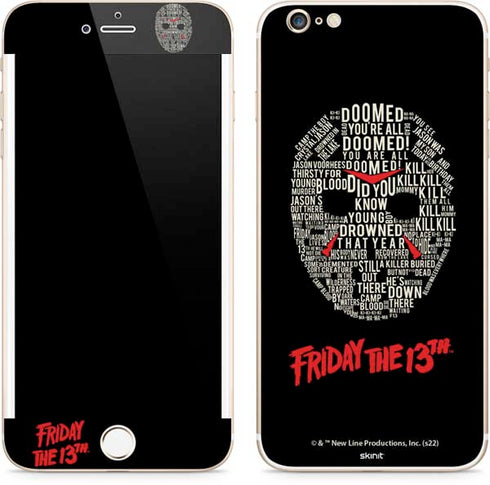 Warner Bros Friday the 13th Doomed iPhone 6/6s Plus Skin