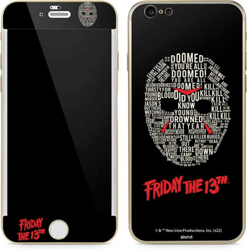 Warner Bros Friday the 13th Doomed iPhone 6/6s Skin