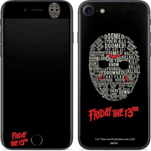 Warner Bros Friday the 13th Doomed iPhone 7 Skin