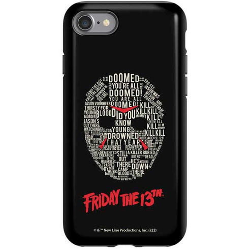 Warner Bros Friday the 13th Doomed iPhone SE (2nd & 3rd Gen) Pro Case