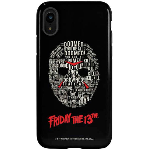 Warner Bros Friday the 13th Doomed iPhone XR Pro Case