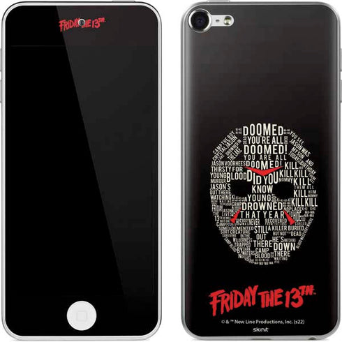 Warner Bros Friday the 13th Doomed Apple iPod Skin