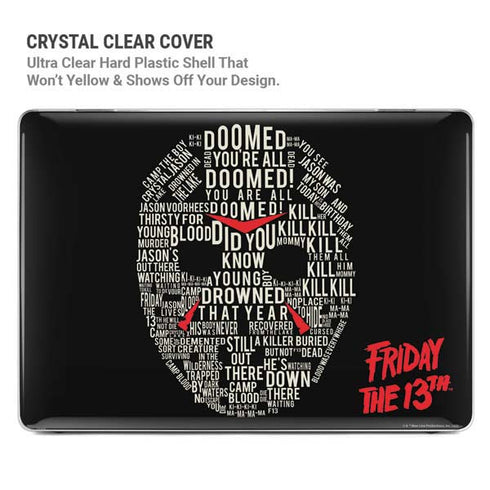 Warner Bros Friday the 13th Doomed MacBook Air 13in M1 (2021) Case plus Skin