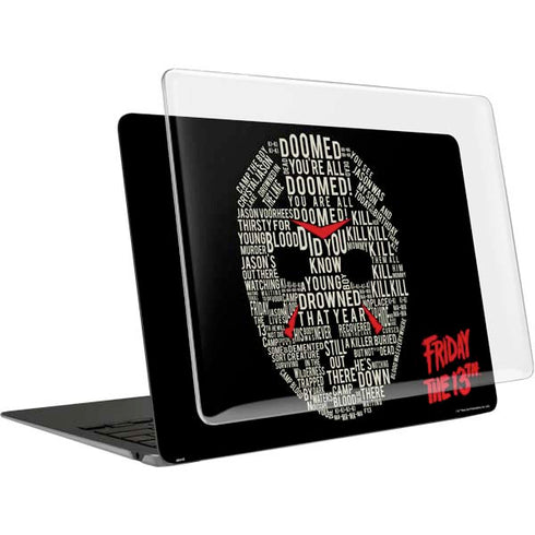 Warner Bros Friday the 13th Doomed MacBook Air 13in M1 (2021) Case plus Skin