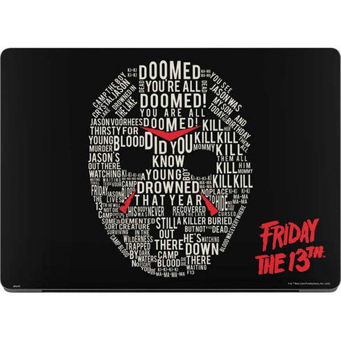 Warner Bros Friday the 13th Doomed MacBook Pro 14in (2021-24) Skin