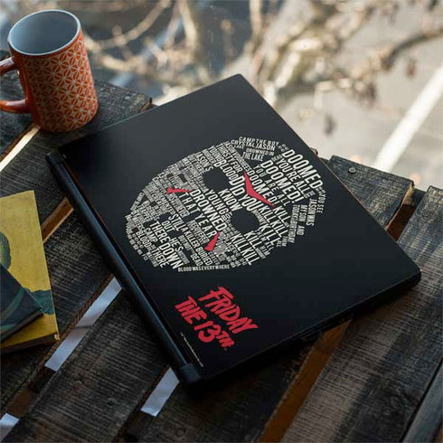 Warner Bros Friday the 13th Doomed MSI GS65 Stealth Laptop Skin